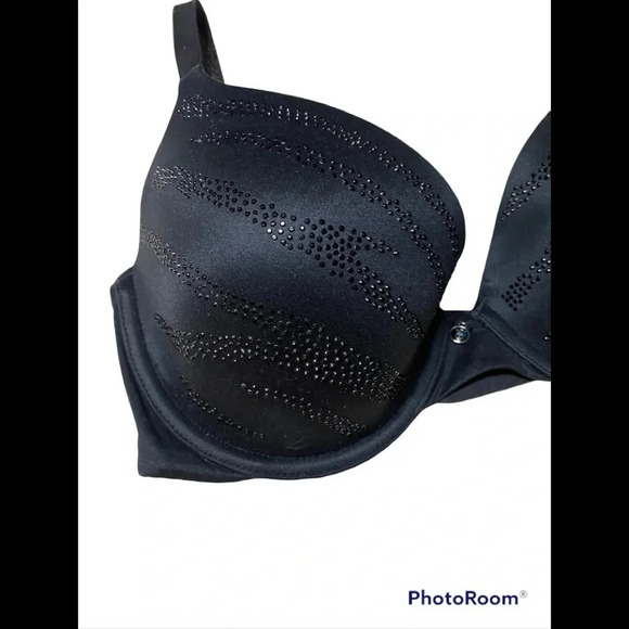 Victoria’s Secret Studded Lined Demi Bra Sz 34D - Picture 2 of 4